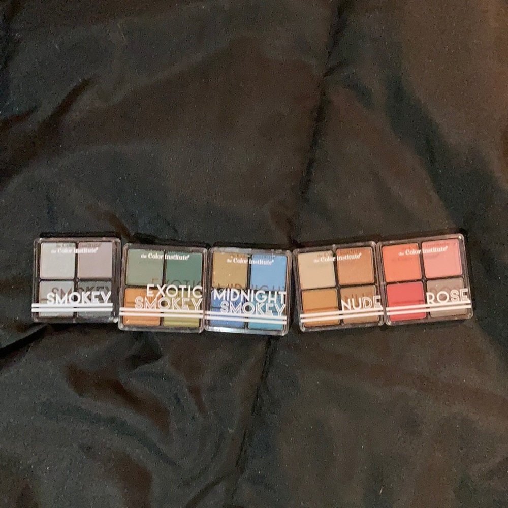 5 of the color institute eyeshadows